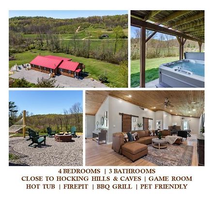 Spacious Cabin Near Hocking Hills And Caves With Hot Tub And Firepit Laurelville Exteriér fotografie