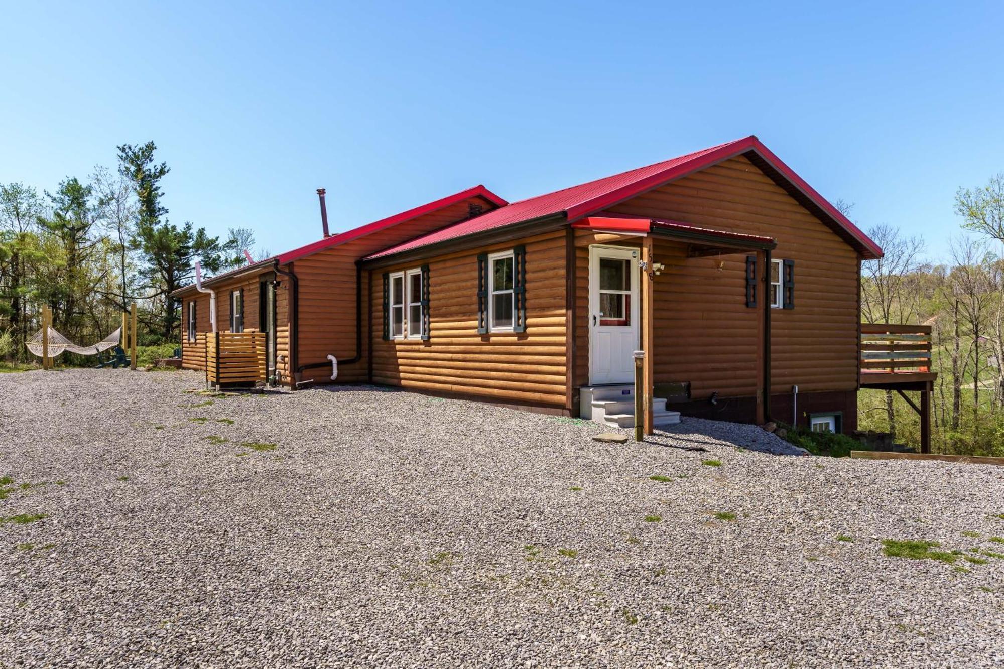 Spacious Cabin Near Hocking Hills And Caves With Hot Tub And Firepit Laurelville Exteriér fotografie